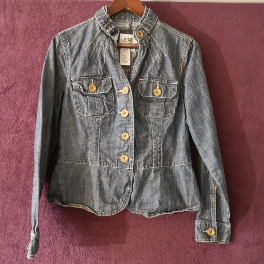 LIVE A LITTLE Jean Jacket, Size Small, NWOT